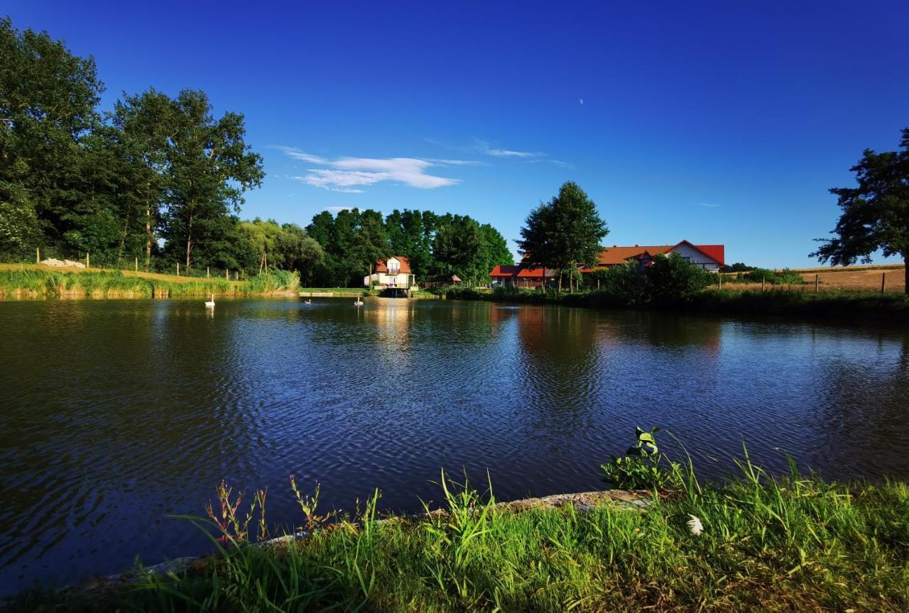 Agrowczasy Nad Stawem Villa Gartatowice Exteriör bild