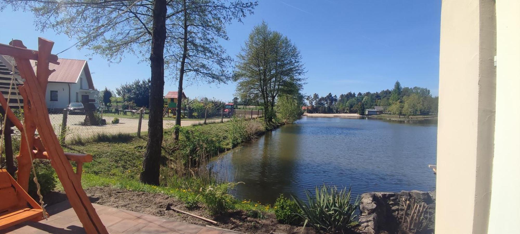 Agrowczasy Nad Stawem Villa Gartatowice Exteriör bild