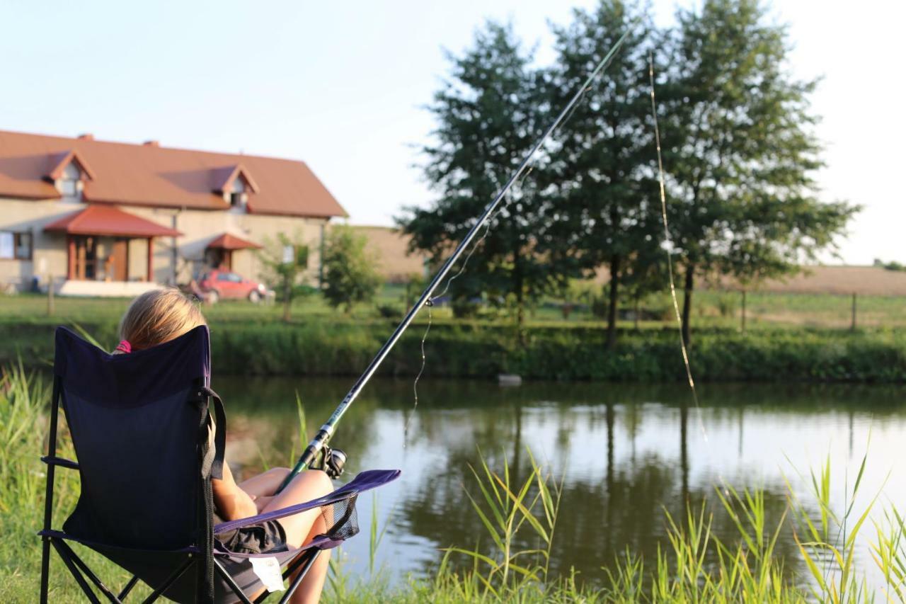 Agrowczasy Nad Stawem Villa Gartatowice Exteriör bild