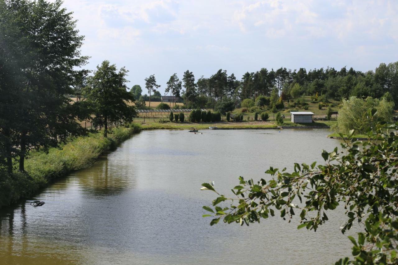 Agrowczasy Nad Stawem Villa Gartatowice Exteriör bild
