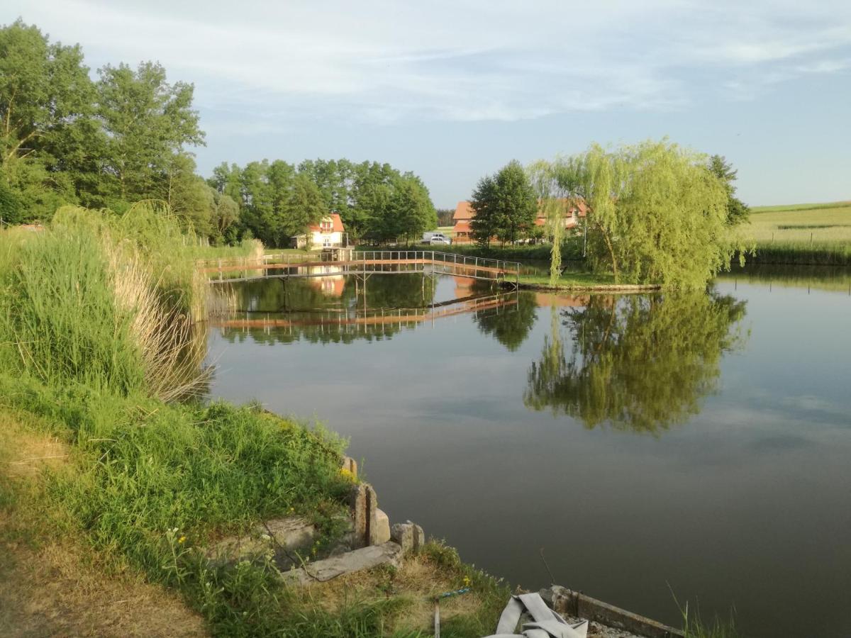 Agrowczasy Nad Stawem Villa Gartatowice Exteriör bild
